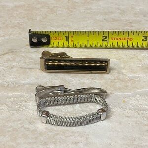 2 Vintage Tie Tacks